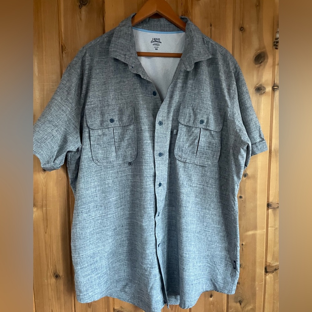 Izod Saltwater Performance XXL Short-sleeve shirt